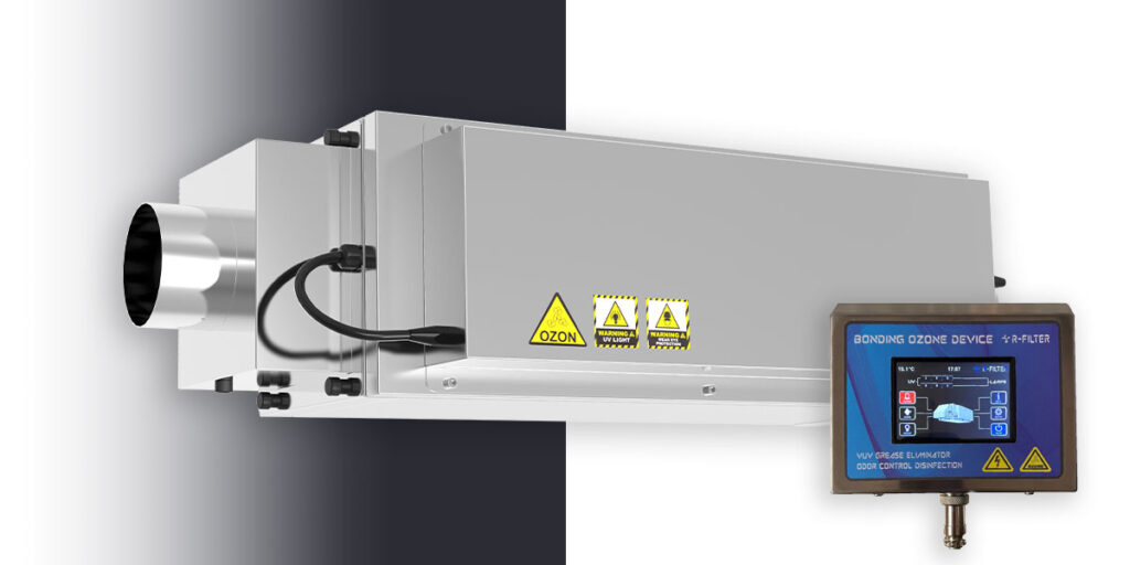 R-Filter innovatív konyhai légkezelés, zsírbontás és szagtalanítás