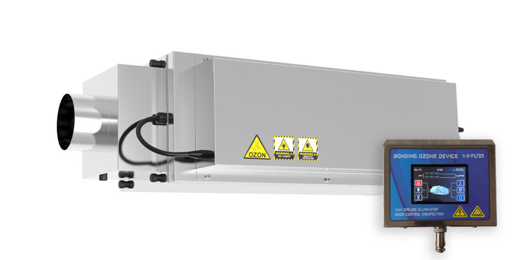 R-Filter innovatív konyhai légkezelés, zsírbontás és szagtalanítás